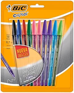 LAPICERO BIC ULTRA FINO 10 COLORES